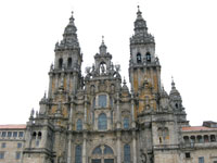 サンチアゴ デ ラ コンポステイラの教会